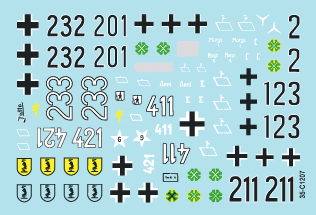 Star Decals 35-C1207 German tanks in Italy # 7 Sturmpanzer 1/35