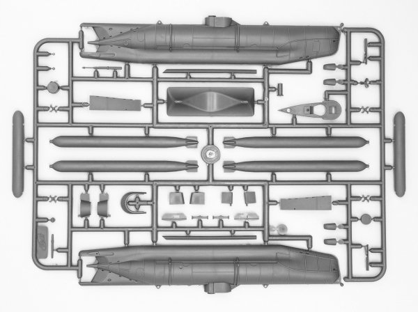 ICM S020 K-Verbande Midget Submarines 1/72