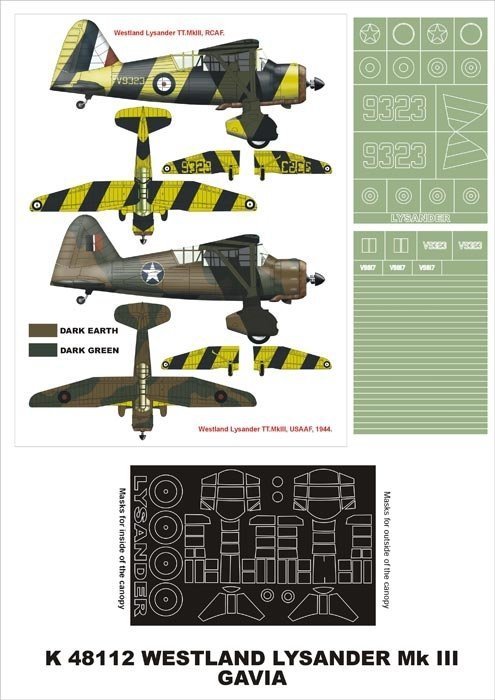 Montex K48112 Lysander III 1/48