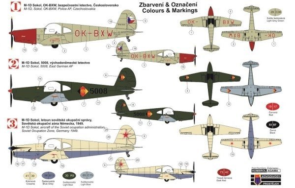 Kovozavody Prostejov KPM0156 Mráz M-1D “Sokol” 1/72