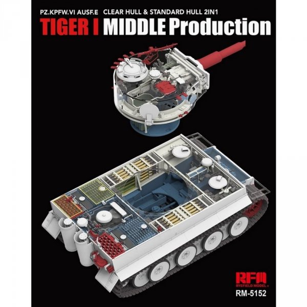 Rye Field Model 5152 Tiger I Mid-Production 1/35