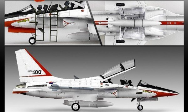 Academy 12231 ROKAF T-50 Advanced Trainer (1:48)