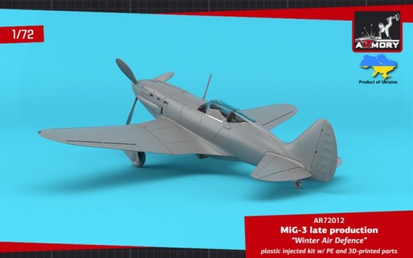 Armory Models 72012 MiG-3 late production - "Winter Air Defence" 1/72