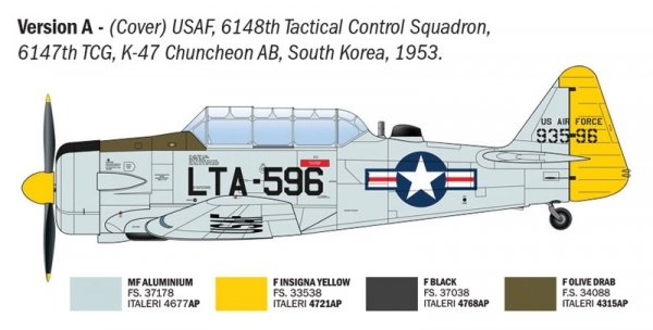 Italeri 92652 T-6G Texan 1/48