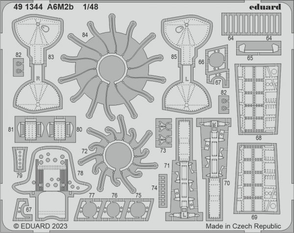 Eduard 491344 A6M2b ACADEMY 1/48
