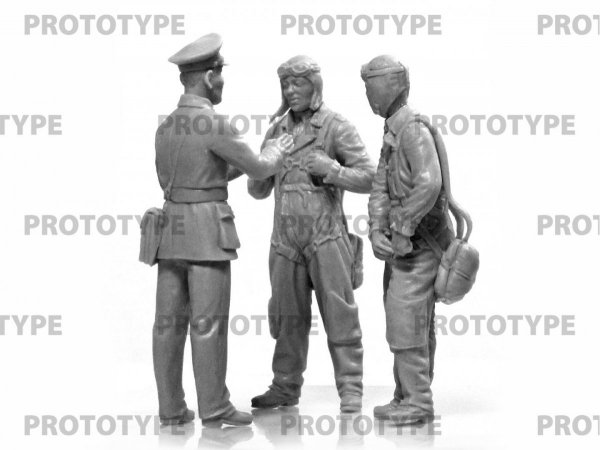ICM 32115 WWII China Guomindang AF Pilots 1/32