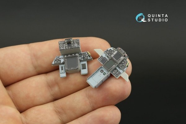 Quinta Studio QD32099 F-14B 3D-Printed &amp; coloured Interior on decal paper (Trumpeter) 1/32