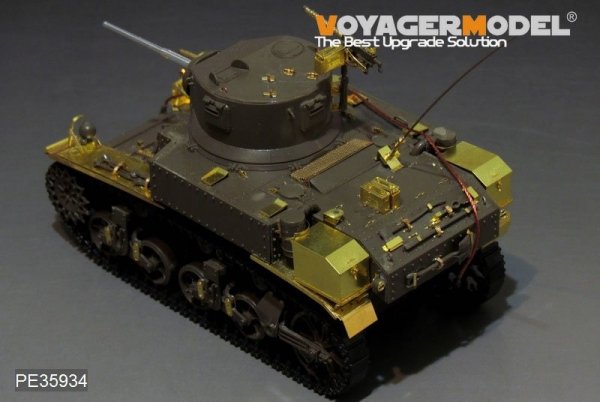 Voyager Model PE35934 WWII US M3 Stuart light tank basic For TAMIYA 35360 1/35