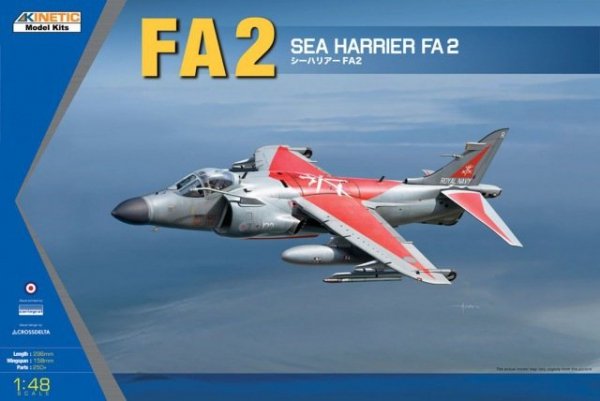 Kinetic K48041 FA2 SEA HARRIER FA 2 1/48