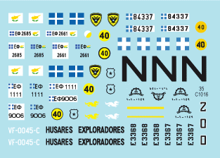 Star Decals 35-C1016 International AMX-30 B and B2 1/35
