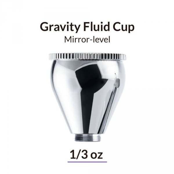 Gaahleri 41000 10 ml Ultra Mirror-Level Gravity Fluid Airbrush Cup