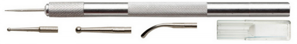 Excel 30605 Burnisher w/3 Assorted Tips