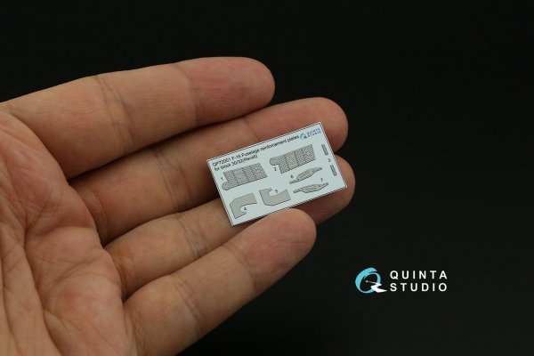Quinta Studio QP72001 F-16 block 30/32 reinforcement plates (Revell) 1/72