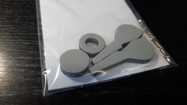 Omask 74809 Fw 190 A-5 / A-6 wheel bay plugs (for Eduard) 1/48