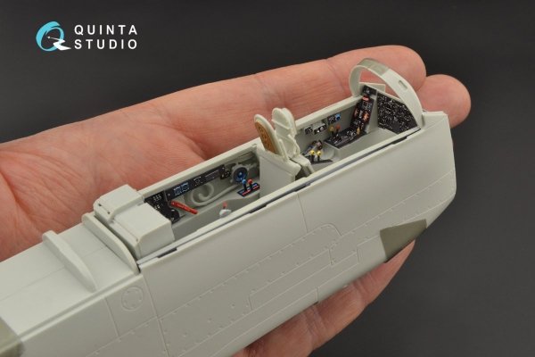 Quinta Studio QD32093 He 219 3D-Printed &amp; coloured Interior on decal paper ( Revell ) 1/32