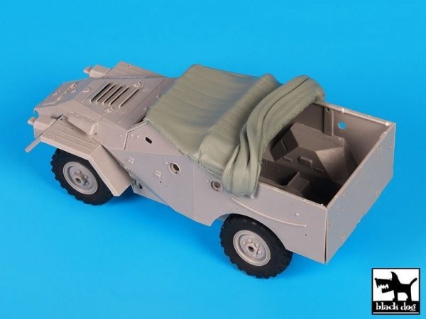 Black Dog T35134 BTR 40 rolled canvas 1/35