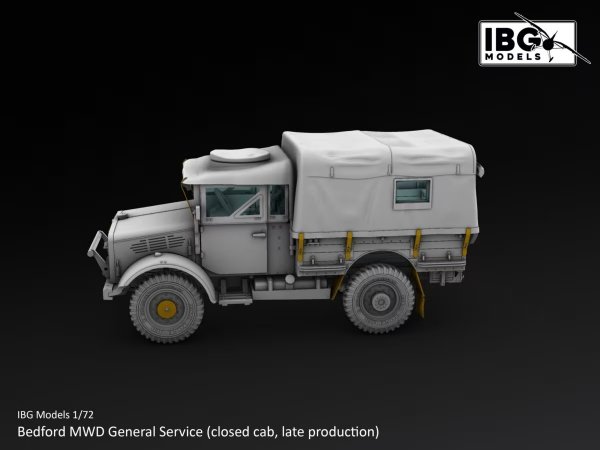 IBG 72161 Bedford MWD General Service (Closed Cab, Late production) 1/72