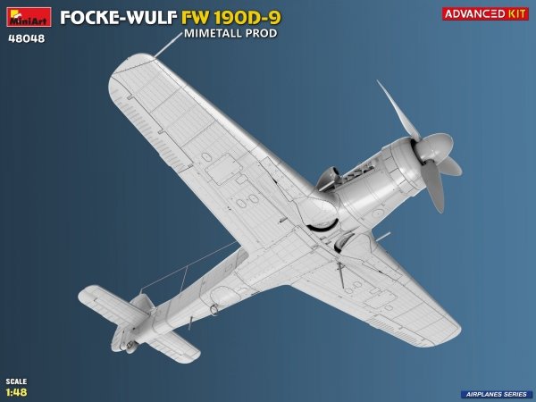 MiniArt 48048 FOCKE-WULF FW 190D-9. MIMETALL PROD. ADVANCED KIT 1/48