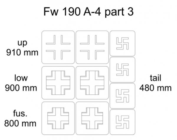 Omask 23005 Fw 190 A-4 part 3 1/32