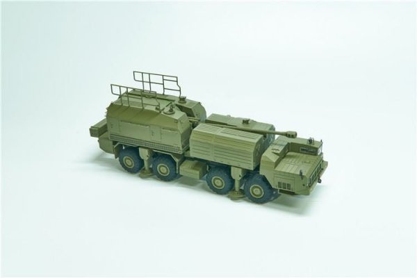Modelcollect PP72001 Russian 130 mm coastal defense gun A-222 bereg pre-painted Kit (1:72)