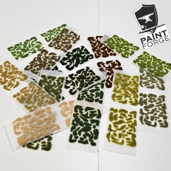 Paint Forge PFTU0244 Tufts: Wild Rusty Ground 2mm