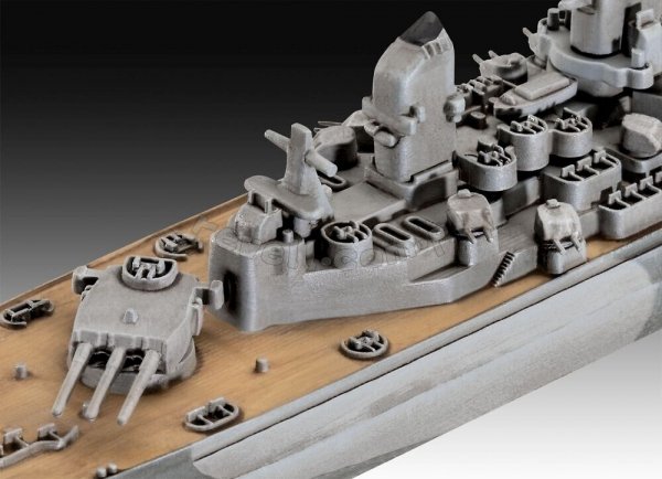 Revell 65183 USS New Jersey Model Set 1/1200