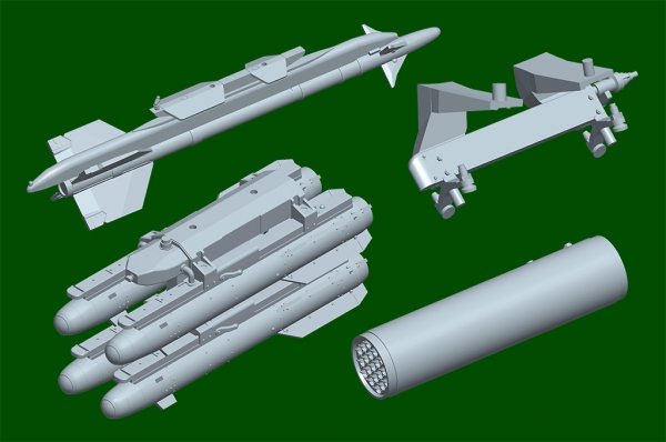 Trumpeter 05117 AH-1W Super Cobra (Turned Exhaust) 1/35