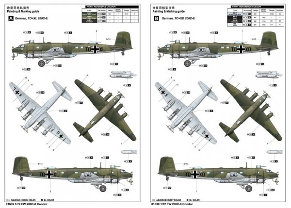 Trumpeter 01639 FW200 C-8 Condor (1:72)