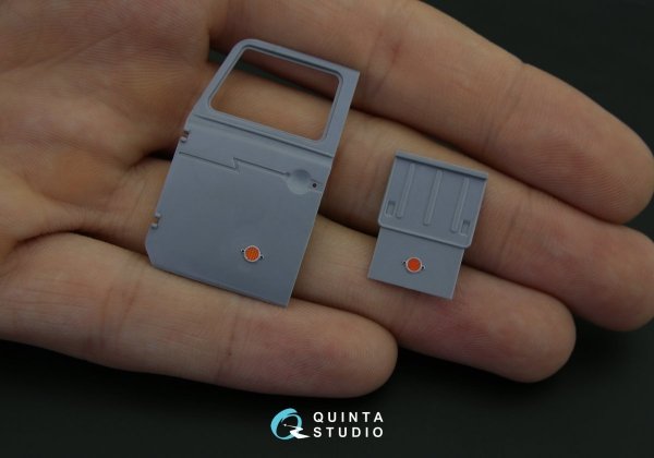 Quinta Studio QD35016 Ural-4320 3D-Printed &amp; coloured Interior on decal paper (for Zvezda kit) 1/35