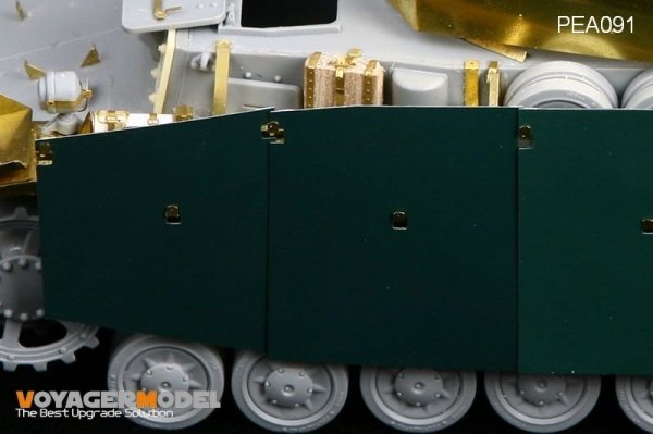 Voyager Model PEA091 Side Skirts for PzKpfw IV Ausf G Late (For ALL) 1/35