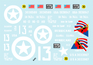 Star Decals 35-973 US Shermans in Normandy 1/35