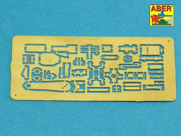 Aber 35L-114 Barrel for Russian 12,7mm heavy machine gun DShK, WWII version (JS-2:; JS-3; JSU-152) (1:35)