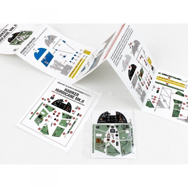 Red Fox Studio QS-24009 Hawker Hurricane Mk.II for Trumpeter kit 1/24