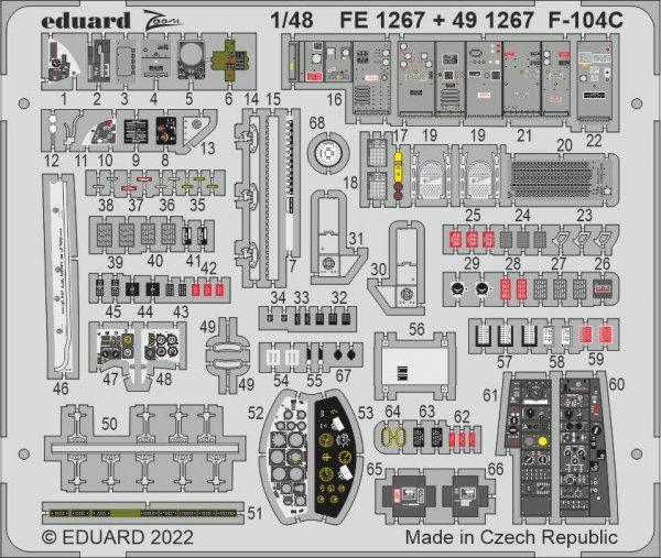 Eduard BIG49335 F-104C KINETIC MODEL 1/48