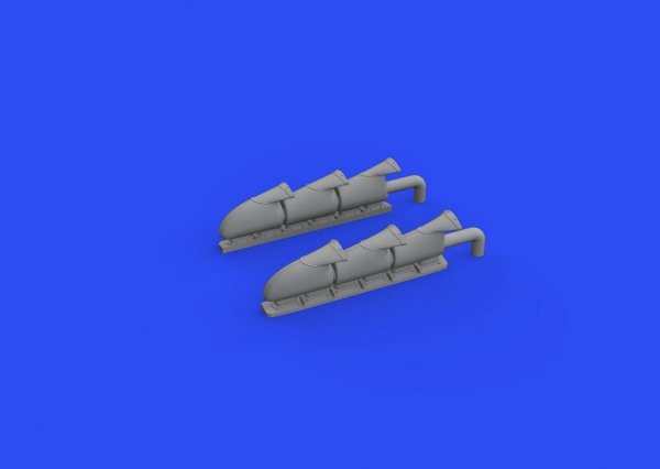 Eduard 648668 Spitfire Mk.V three-stacks exhausts fishtail EDUARD 1/48