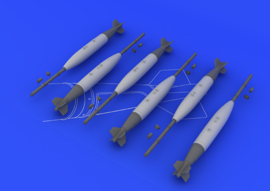 Eduard 648093 Mk.82 bombs 1/48
