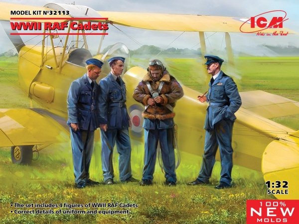 ICM 32113 WWII RAF Cadets 1/32