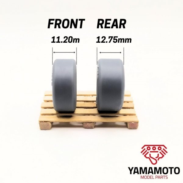 Yamamoto YMPRIM15 Cragar 397 15&quot; + Tyres Prokit! 1/24