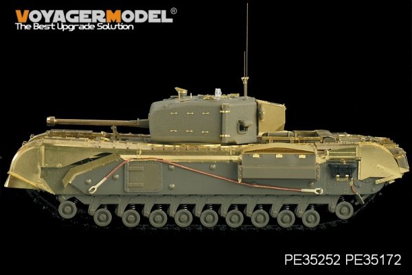 Voyager Model PE35252 WWII British Churchill Mk.IV Infantry Tank Basic For AFV CLUB 35154 1/35