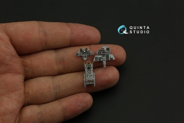 Quinta Studio QD72065 F-4EJ KAI 3D-Printed &amp; coloured Interior on decal paper (FineMolds) 1/72