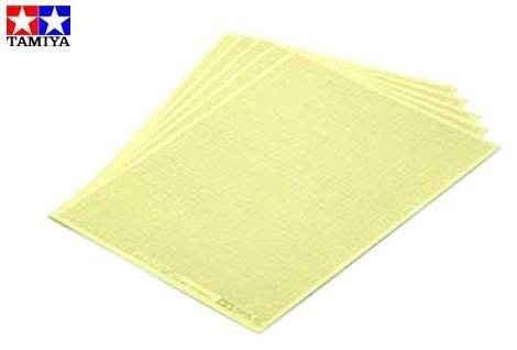 Tamiya 87129 MASKING SHEET 1MM 5szt.( Papier samoprzylepny format A5 5szt)