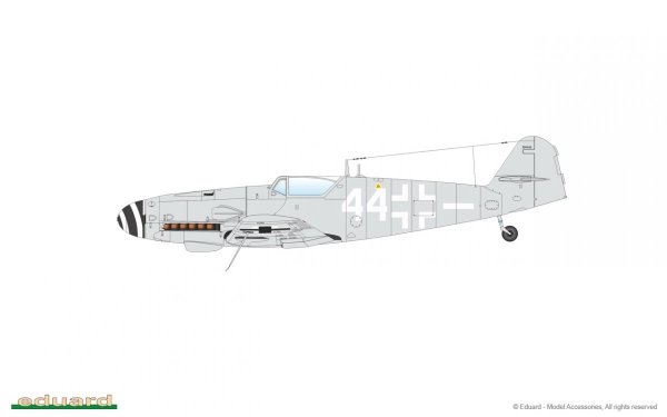 Eduard 82119 Bf 109G-10 Mtt Regensburg 1/48