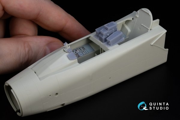 Quinta Studio QDS+48262 Tornado IDS Italian 3D-Printed coloured Interior on decal paper (Revell) (small version) (with 3D-printed resin parts) 1/48