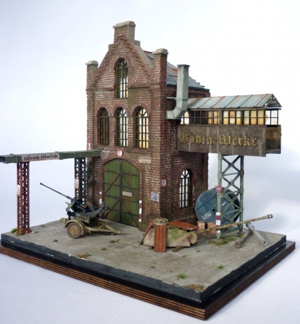 RT-Diorama 35288 Diorama-Base: &quot;Gohta Werke&quot; 1/35