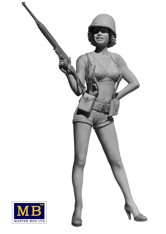 Master Box 24003 Pin-up series Kit No. 3 Alice 1/24