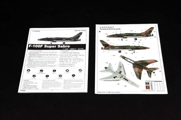 Trumpeter 01650 F-100F Super Sabre (1:72)