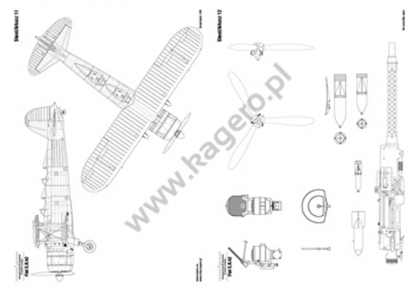 Kagero 7102 Fiat C.R. 42 EN/PL