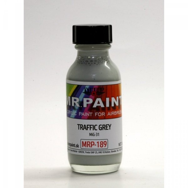 MR. Paint MRP-189 TRAFFIC GREY 30ml