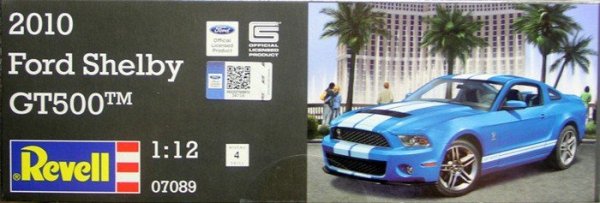 Revell 07089 2010 Ford Shelby GT500 (1:12)
