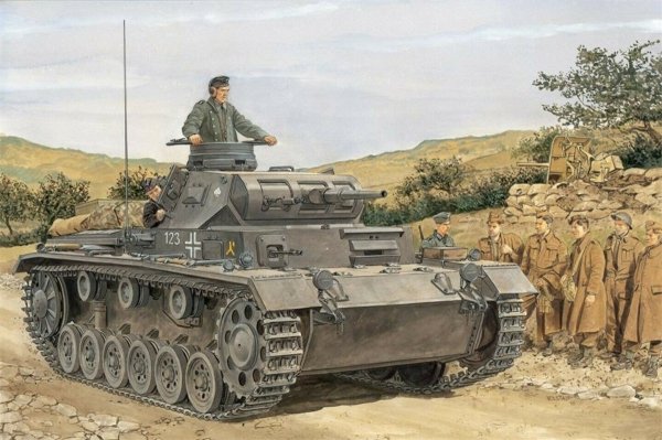 Dragon 6944 Pz.Kpfw.III Ausf.E/F (Smart kit) (2in1) 1/35